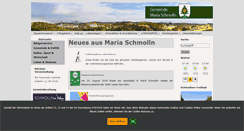 Desktop Screenshot of maria-schmolln.ooe.gv.at