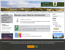 Tablet Screenshot of maria-schmolln.ooe.gv.at