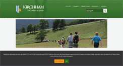 Desktop Screenshot of kirchham.ooe.gv.at