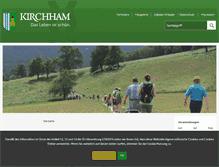 Tablet Screenshot of kirchham.ooe.gv.at