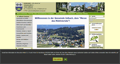 Desktop Screenshot of julbach.ooe.gv.at