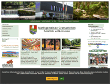 Tablet Screenshot of gramastetten.ooe.gv.at