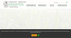 Desktop Screenshot of kematen-krems.ooe.gv.at