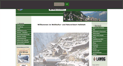 Desktop Screenshot of hallstatt.ooe.gv.at