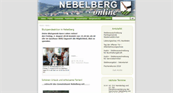 Desktop Screenshot of nebelberg.ooe.gv.at