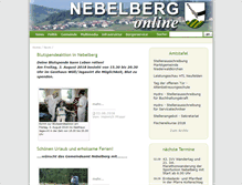 Tablet Screenshot of nebelberg.ooe.gv.at